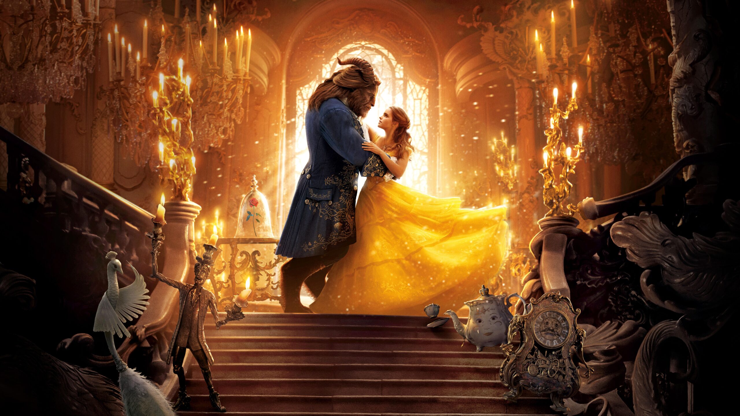 Wallpapers Beauty and the Beast, 2017, HD, 4K, 8K, Movies,