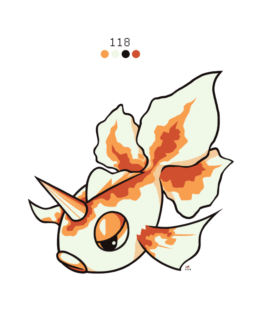 118. Goldeen by Rock