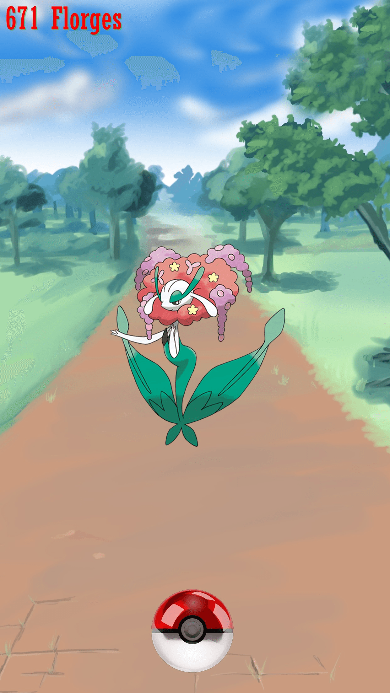 671 Street Pokeball Florges