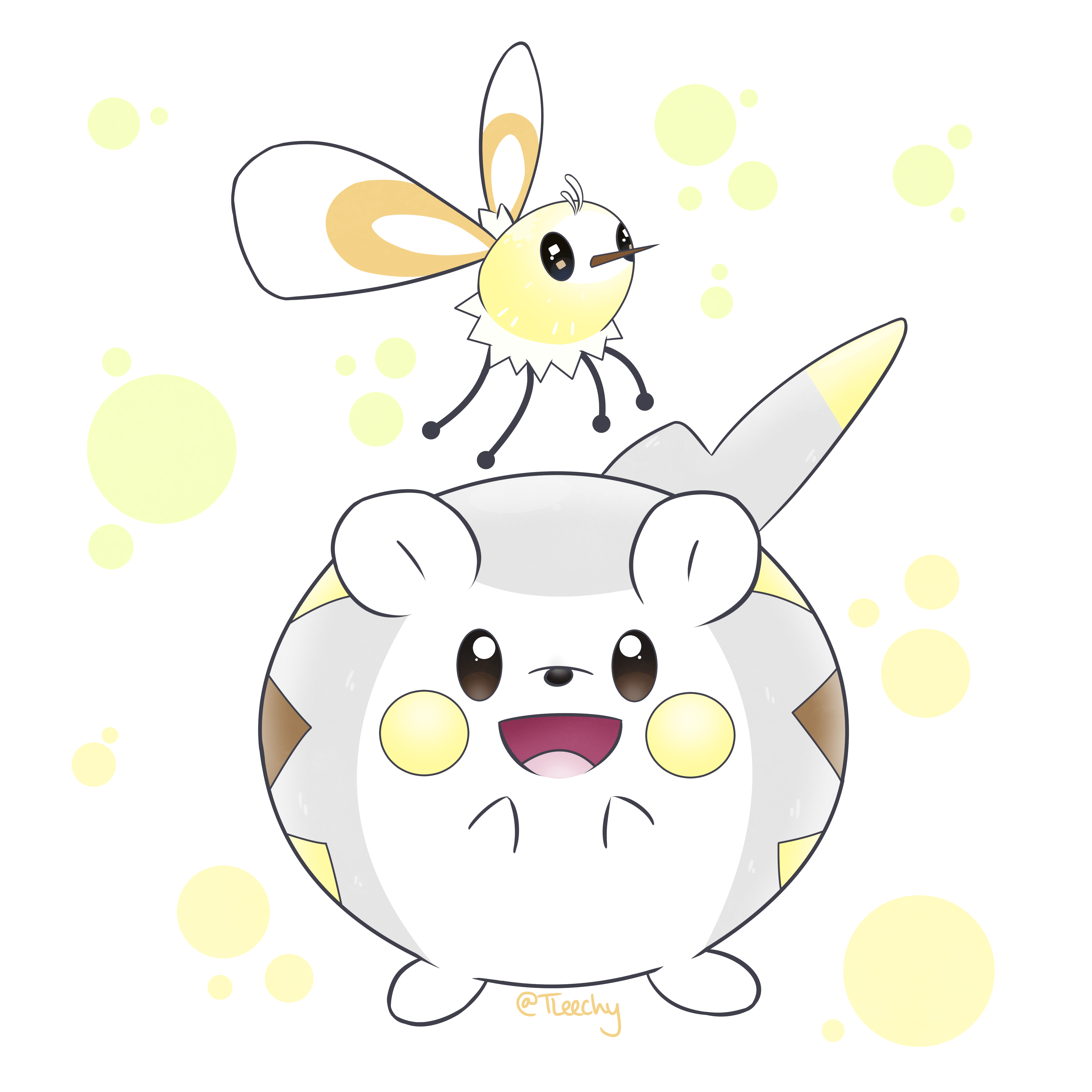 Togedemaru and Cutiefly