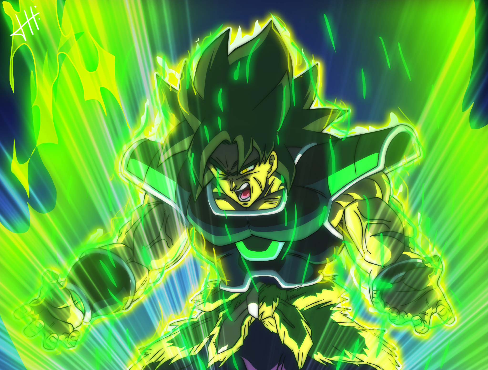 Broly SSG 1 HD Wallpapers