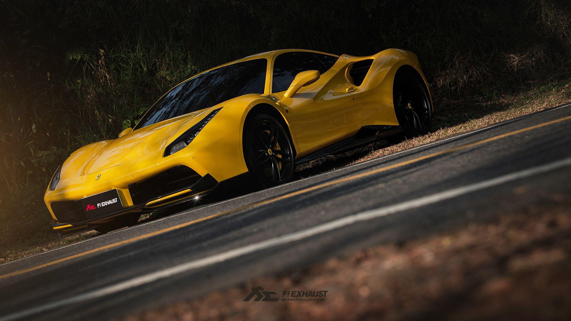 Ferrari 488 GTB Valvetronic Exhaust System