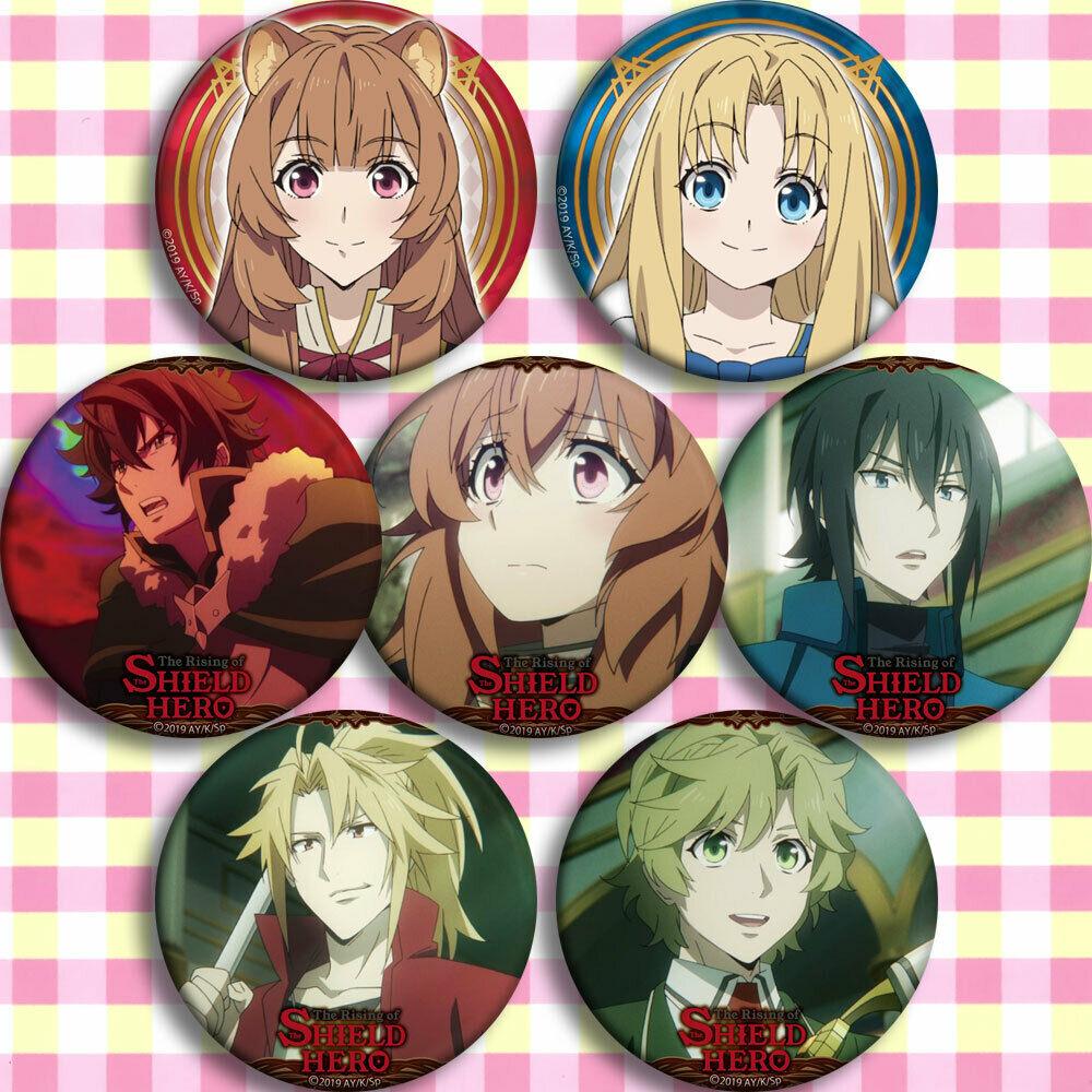 Anime The Rising of the Shield Hero Naofumi Iwatani Filo Pin Button