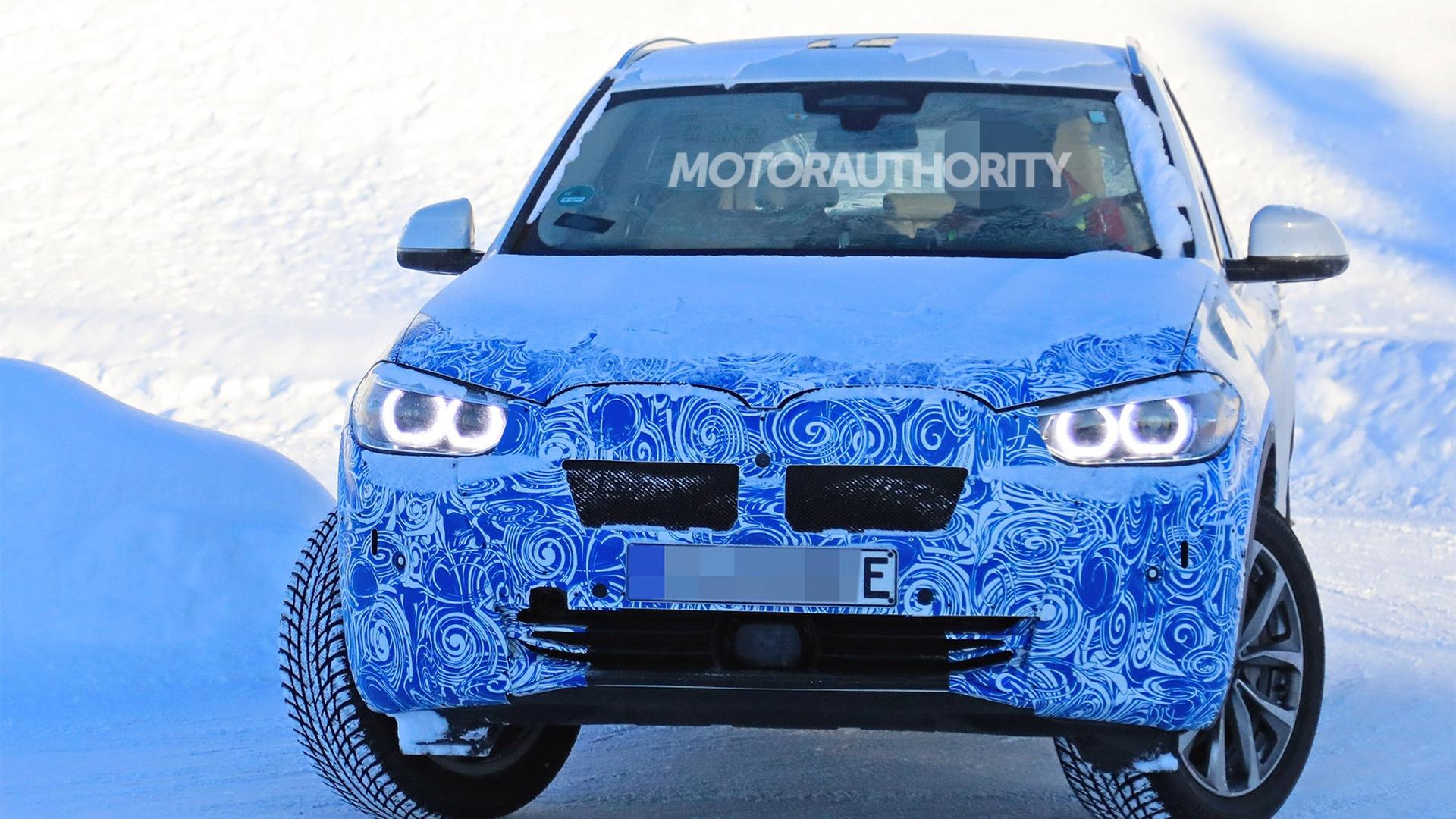 2021 BMW iX3 spy shots