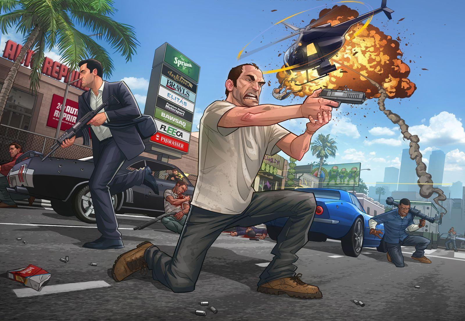 HD Grand Theft Auto V Wallpapers