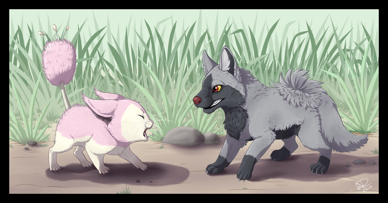 poochyena and skitty on poochyena