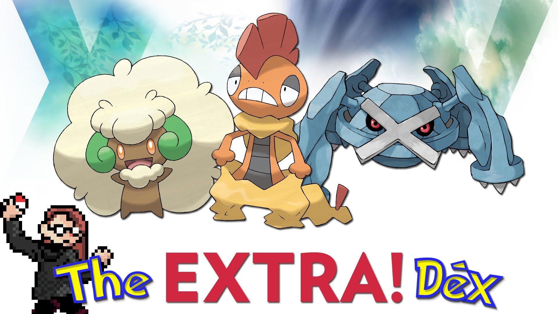 Whimsicott, Scrafty, Metagross! The ExtraDex