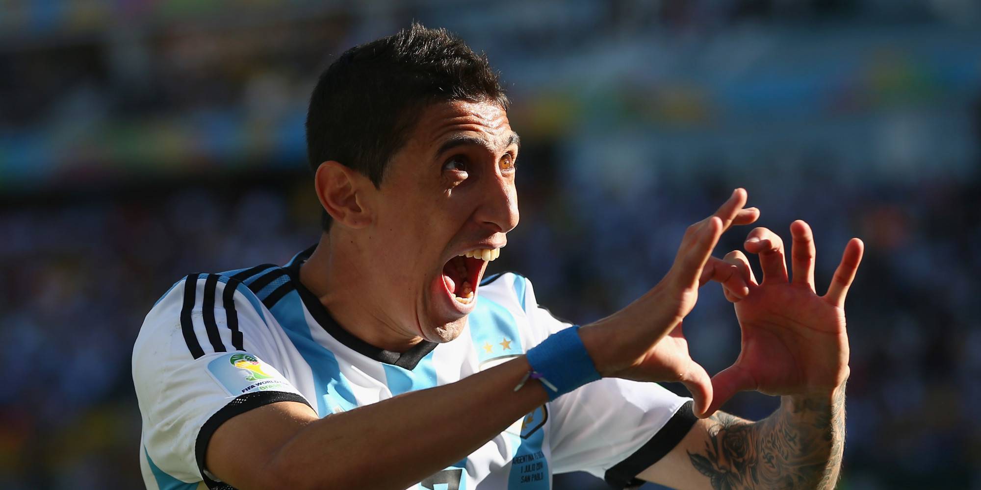 Angel Di Maria FIFA World Cup 2014 Wallpapers