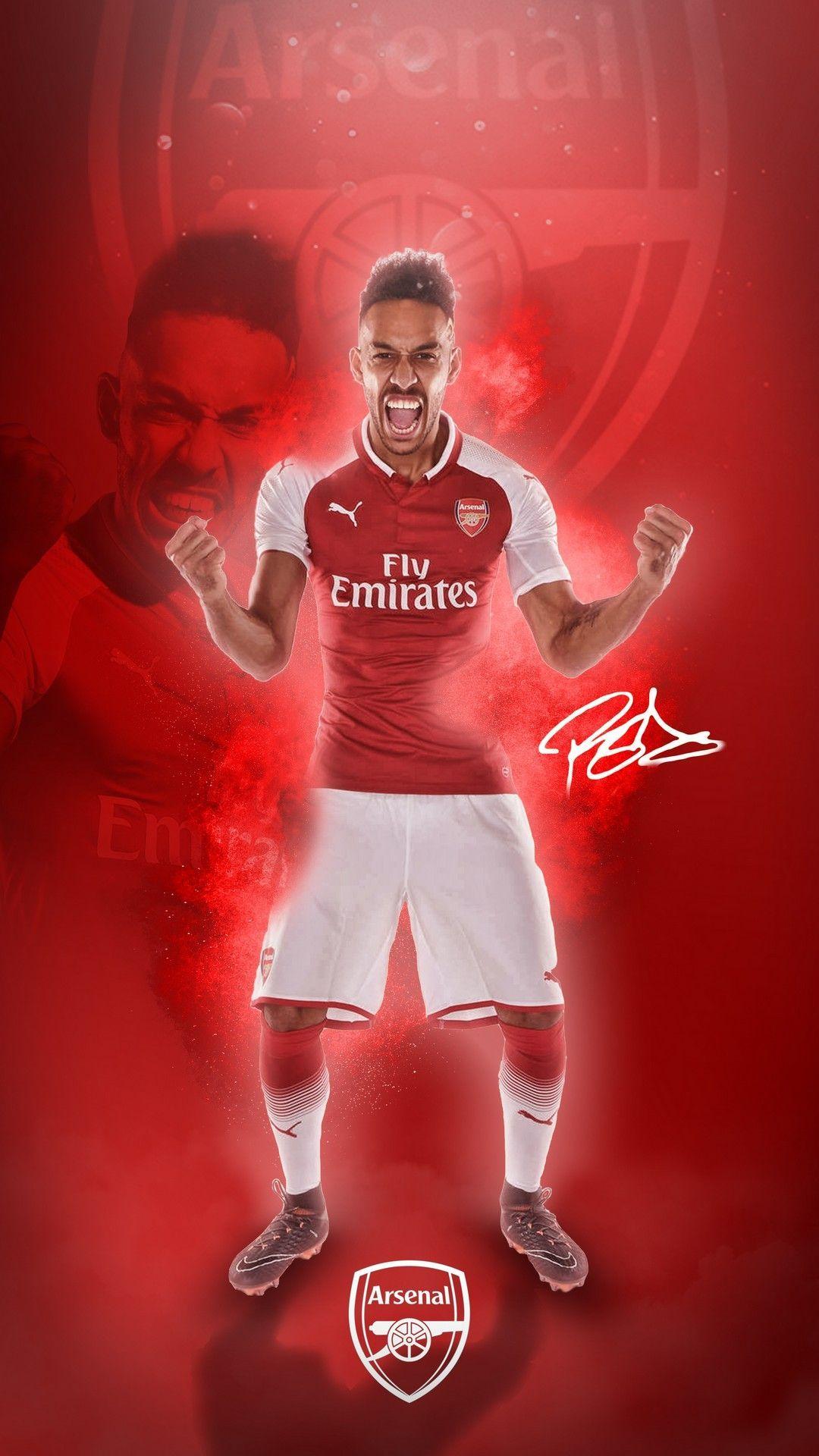 Aubameyang Arsenal Players Android Wallpapers