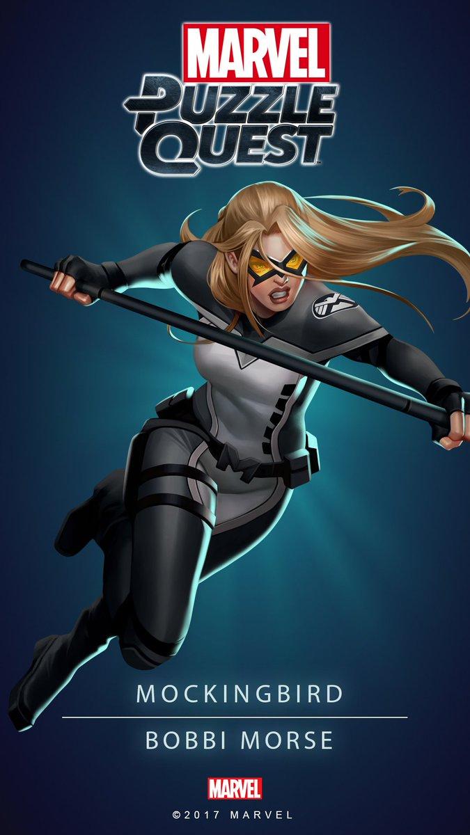 Marvel Puzzle Quest on Twitter: Add the versatile Mockingbird