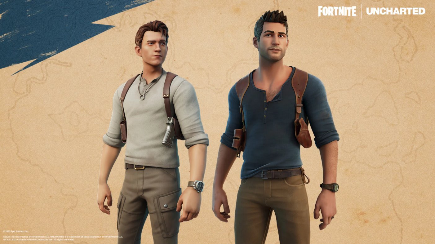 Nathan Drake Fortnite wallpapers