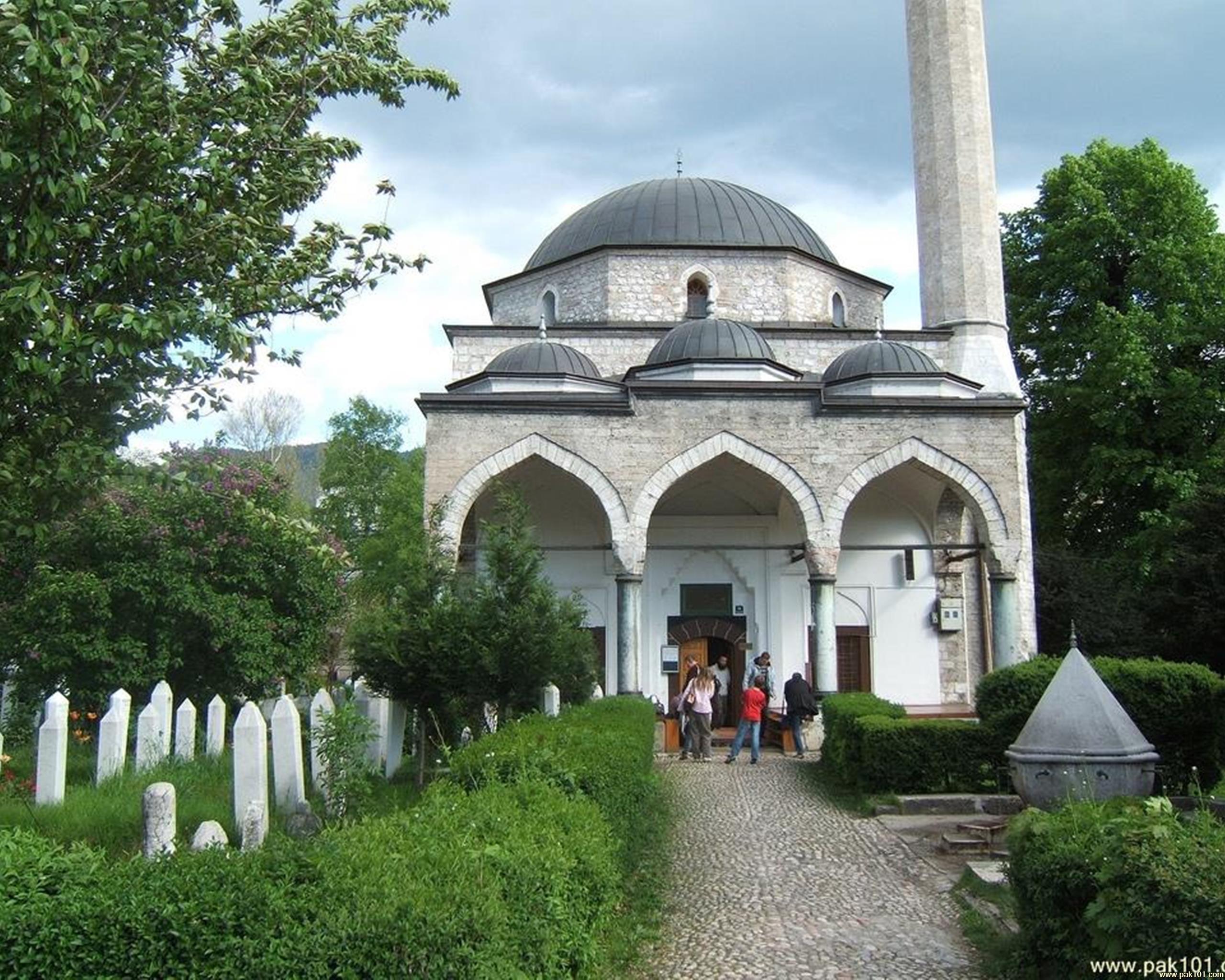 Wallpapers > Islamic > Ali Pasha Mosque in Sarajevo