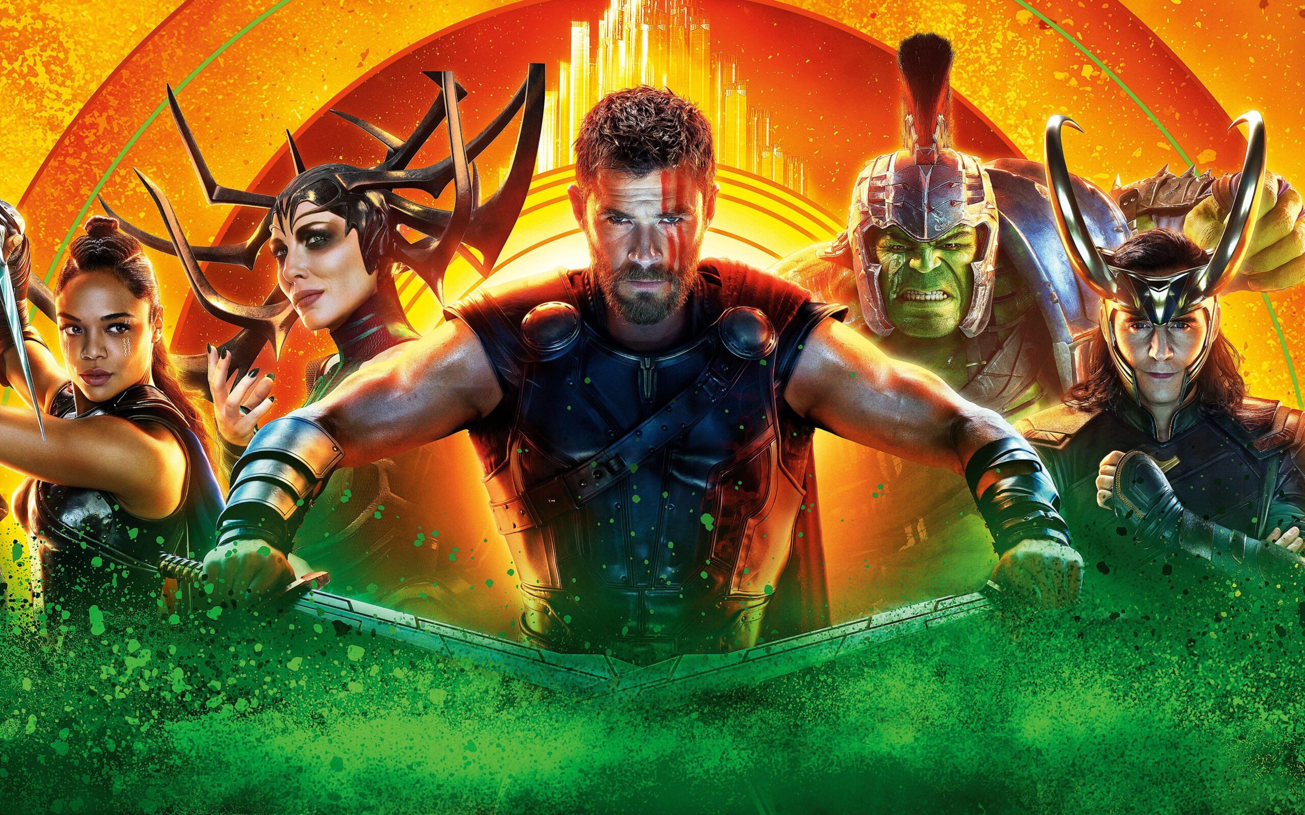 Thor Ragnarok Key Art 5K Wallpapers