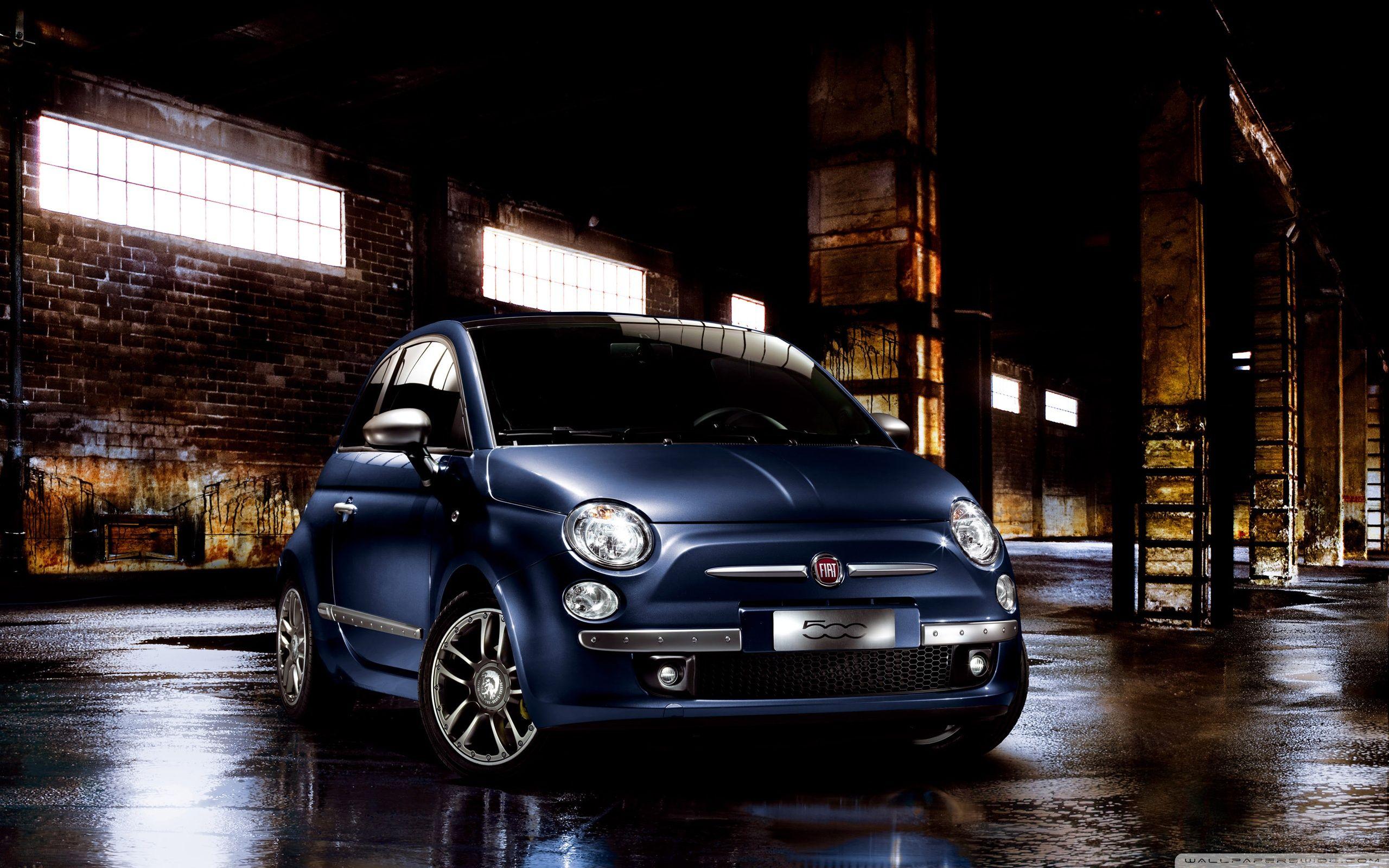 2010 Fiat 500 ❤ 4K HD Desktop Wallpapers for 4K Ultra HD TV • Wide