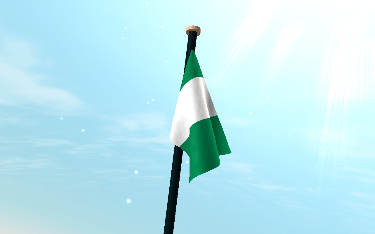 Nigeria Flag 3D Free Wallpapers