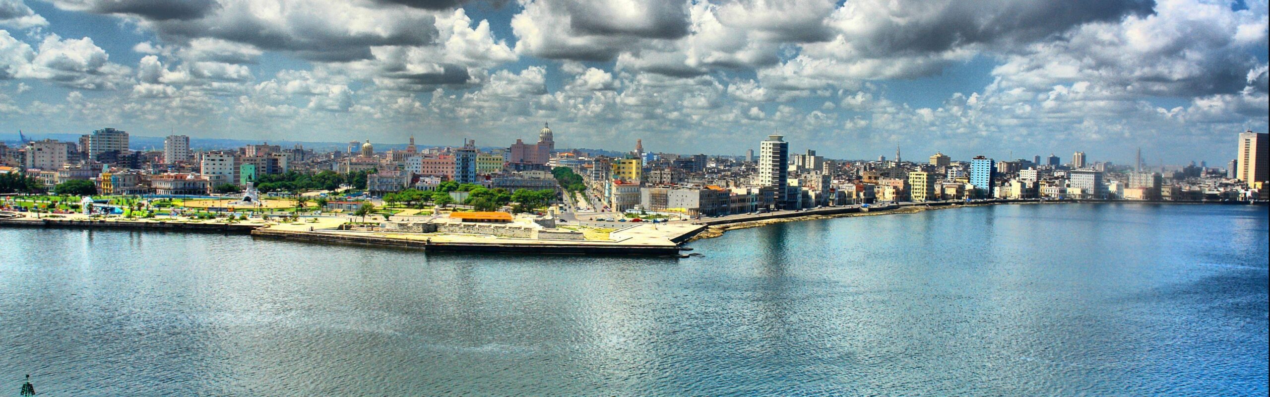 Download Wallpapers Havana, Hdr, Cuba, Embankment Dual