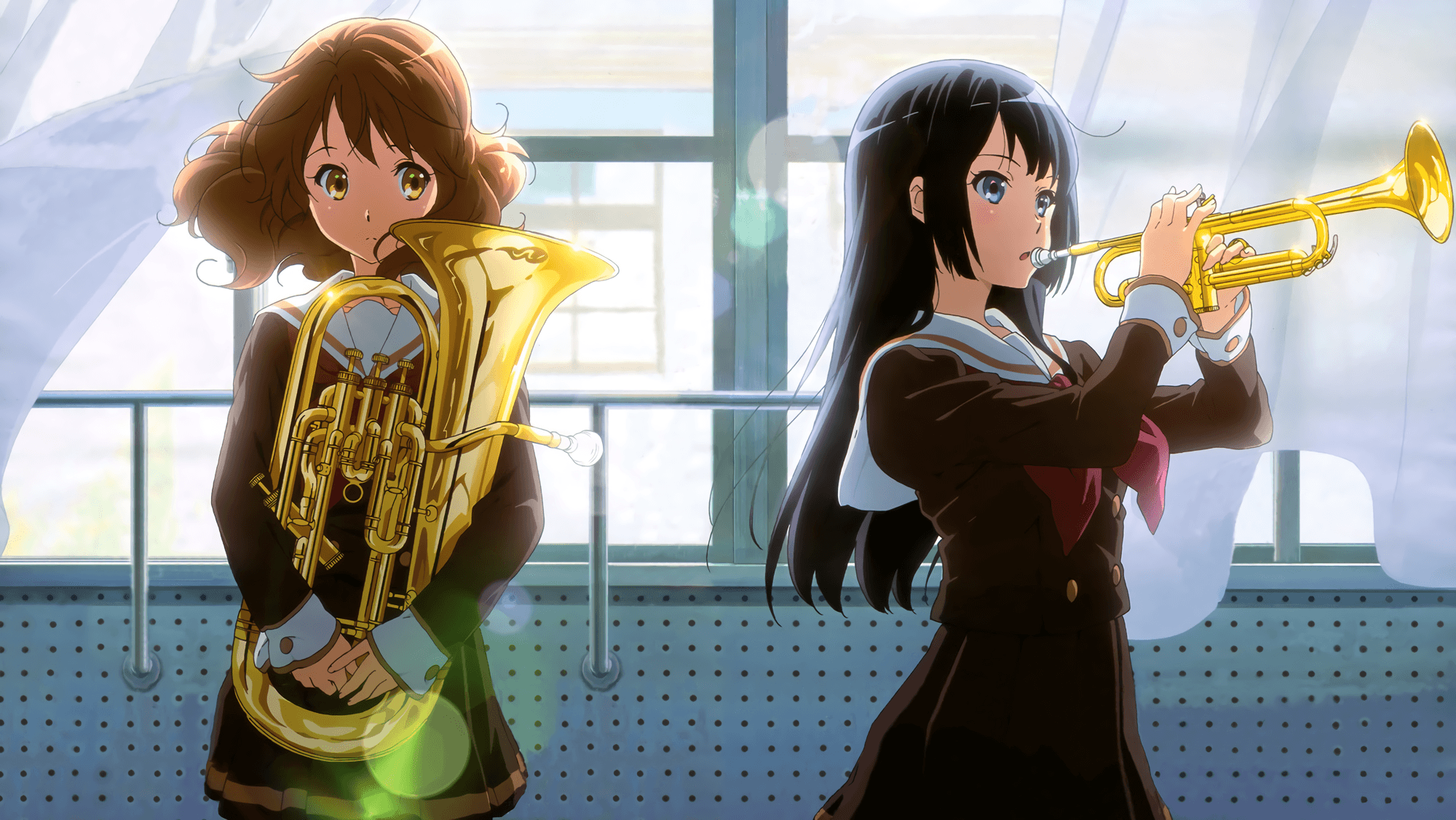 Download Hibike! Euphonium, Oumae Kumiko, Kousaka Reina