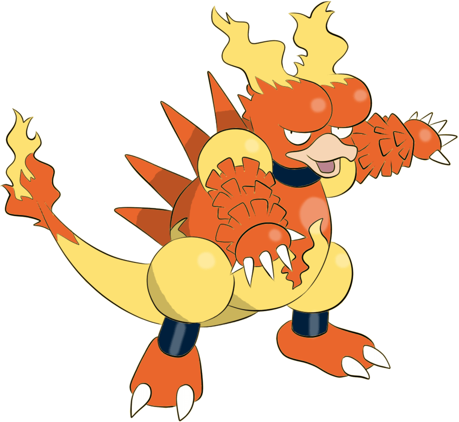 Magmar by BlackVictini