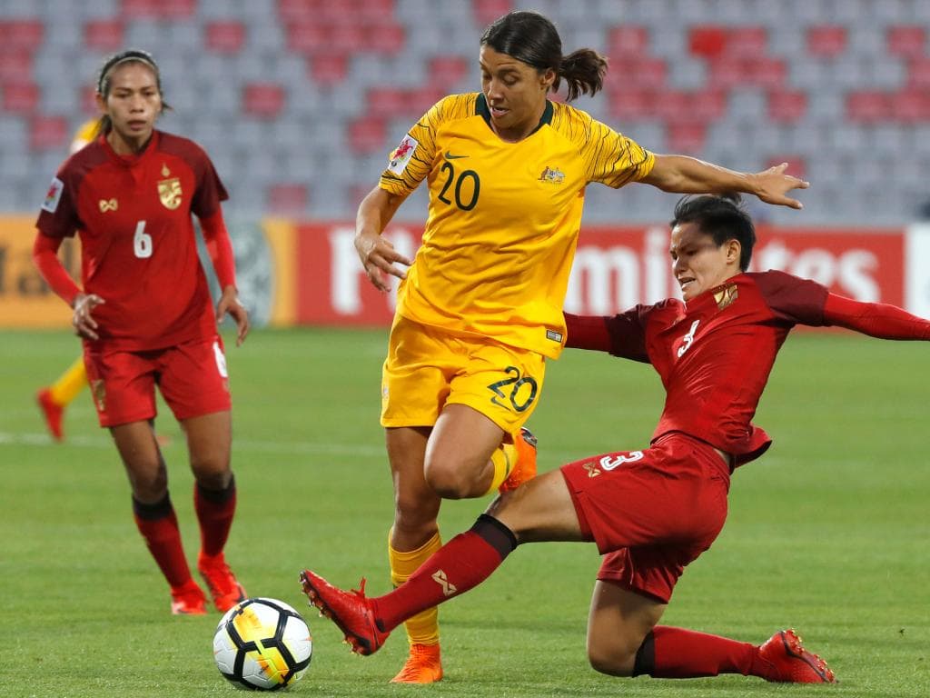 Matildas beat Thailand on penalties: Asian Cup semi