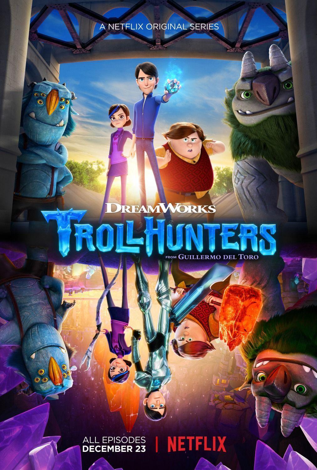 Trollhunters Netflix Animated Series Poster 1