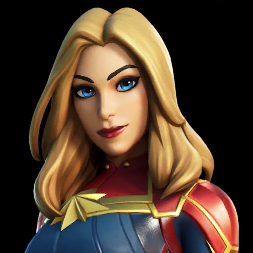 Captain Marvel Fortnite wallpapers