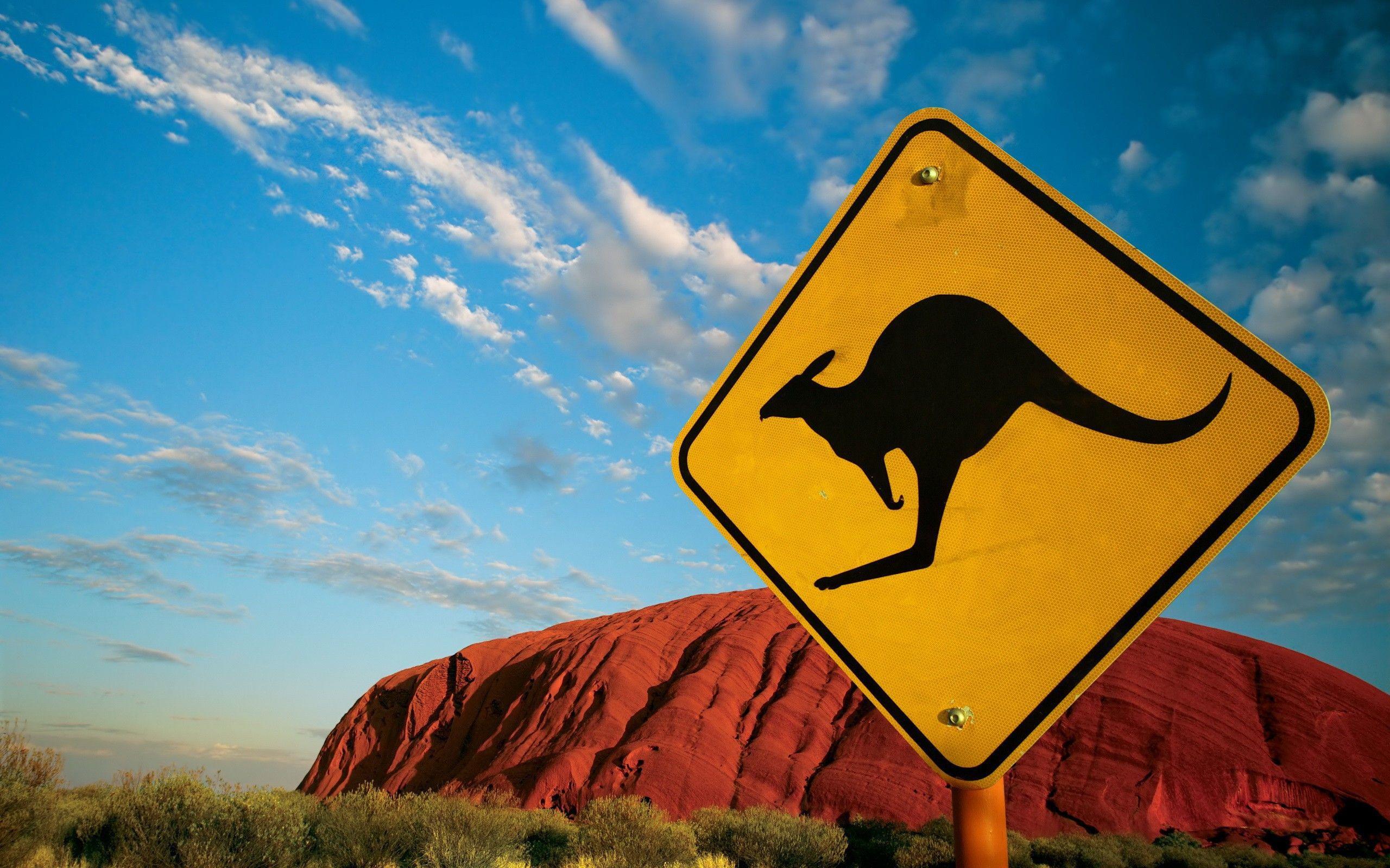 Road sign Australia wallpapers and image