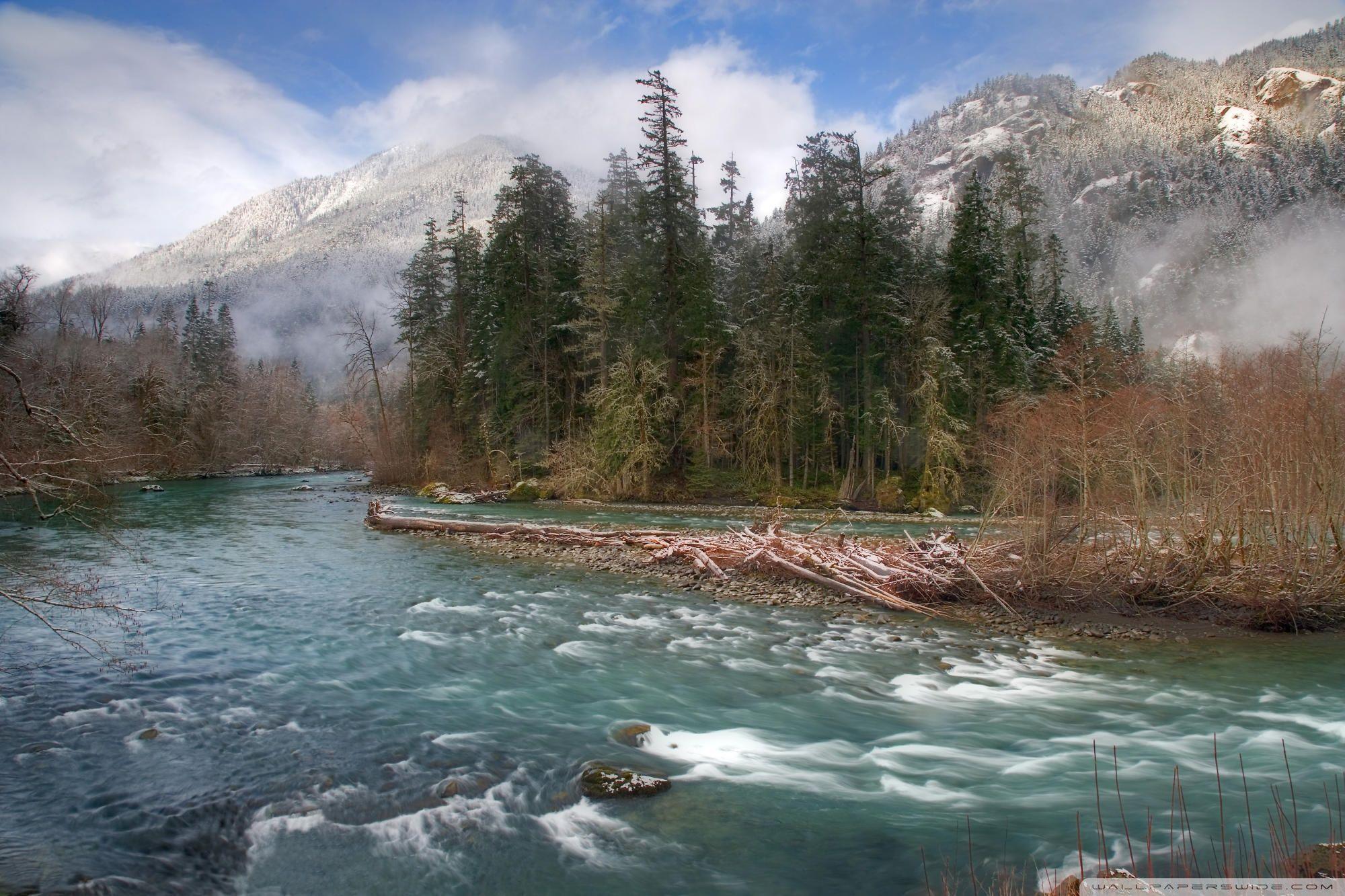 Elwha River Olympic National Park HD desktop wallpapers