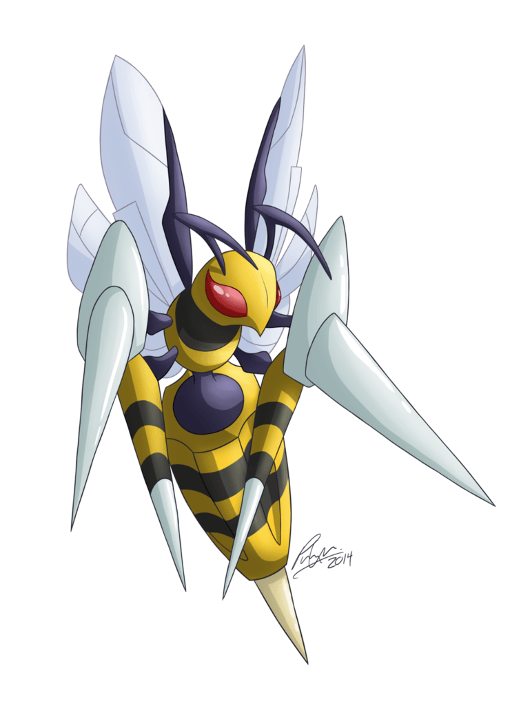 Mega Beedrill by Utahraptorz