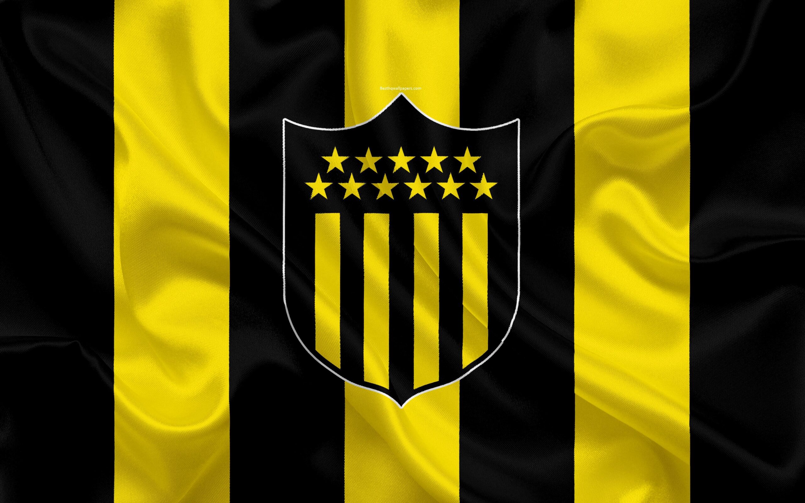 Download wallpapers CA Penarol, Aurinegros, 4k, Uruguayan football