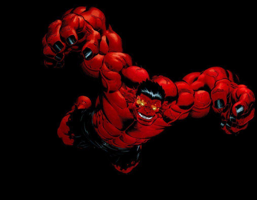 Red Hulk Render by bobhertley