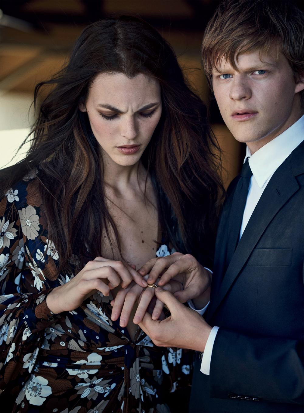 Lucas Hedges image Lucas Hedges and Vittoria Ceretti