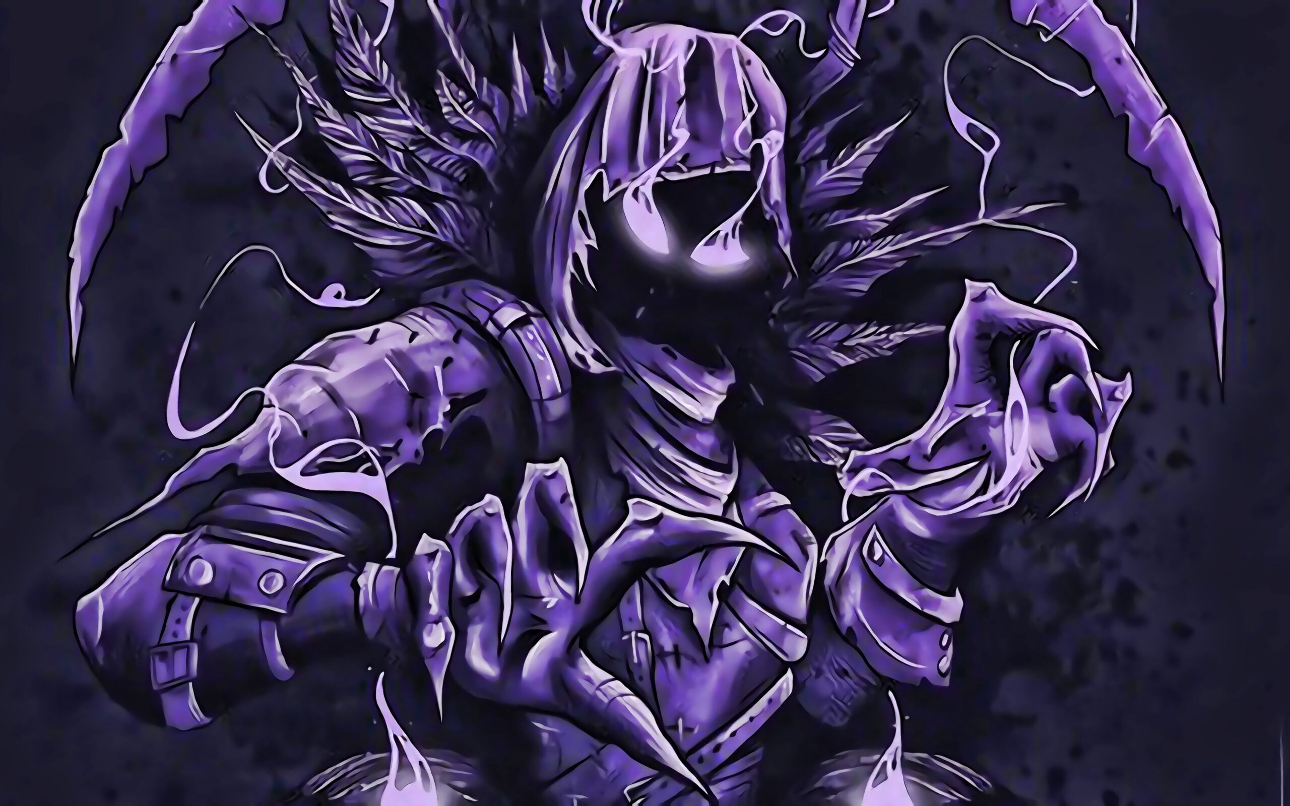 Download wallpapers 4k, Raven, darkness, Fortnite characters, 2019