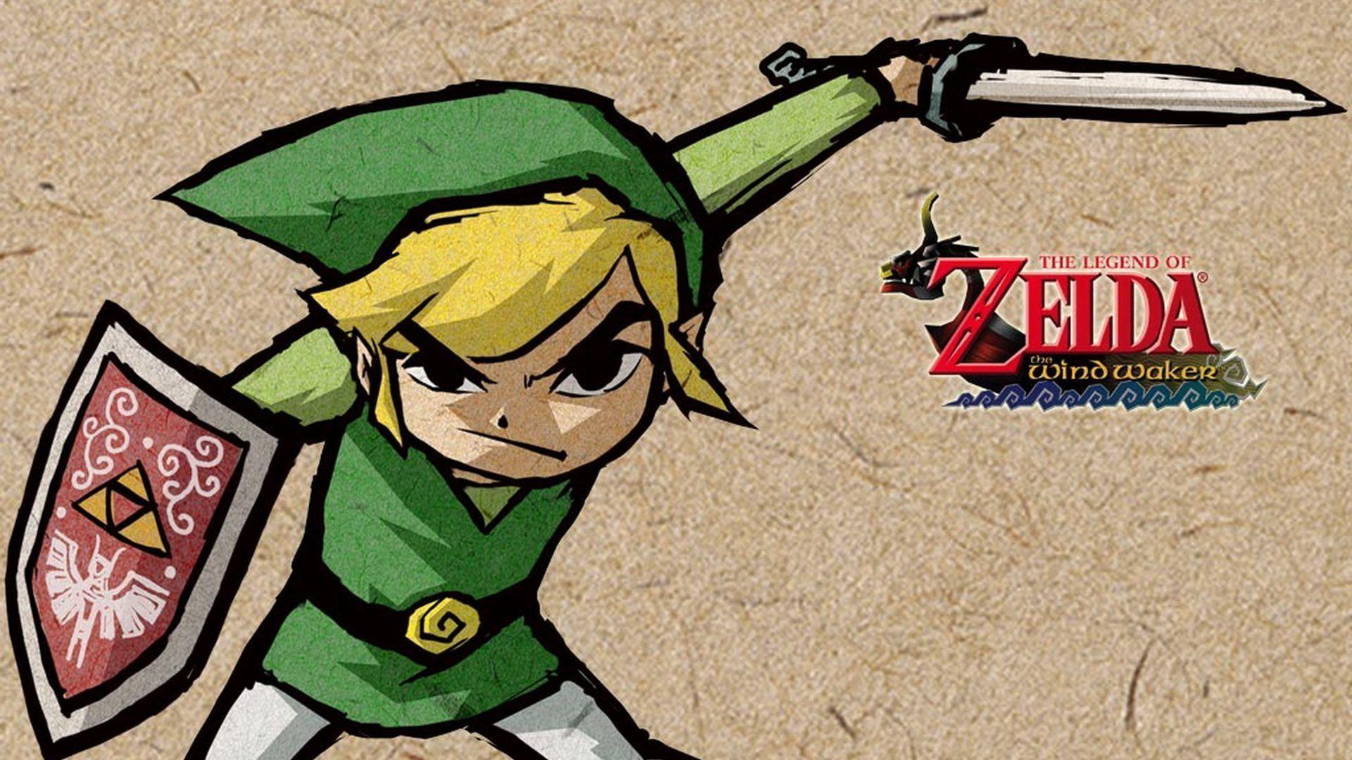 LEGEND ZELDA WINDWAKER action adventure family nintendo wallpapers