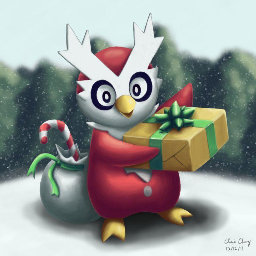 Christmas 2011 Delibird by Chrixeleon