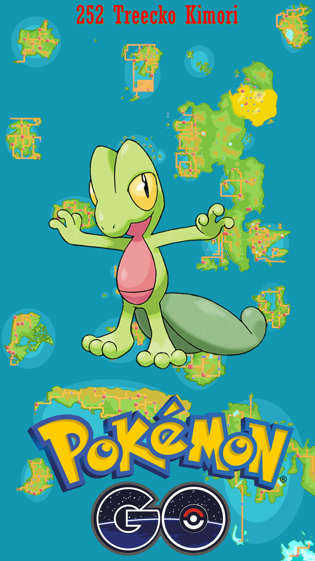 252 Street Map Treecko Kimori