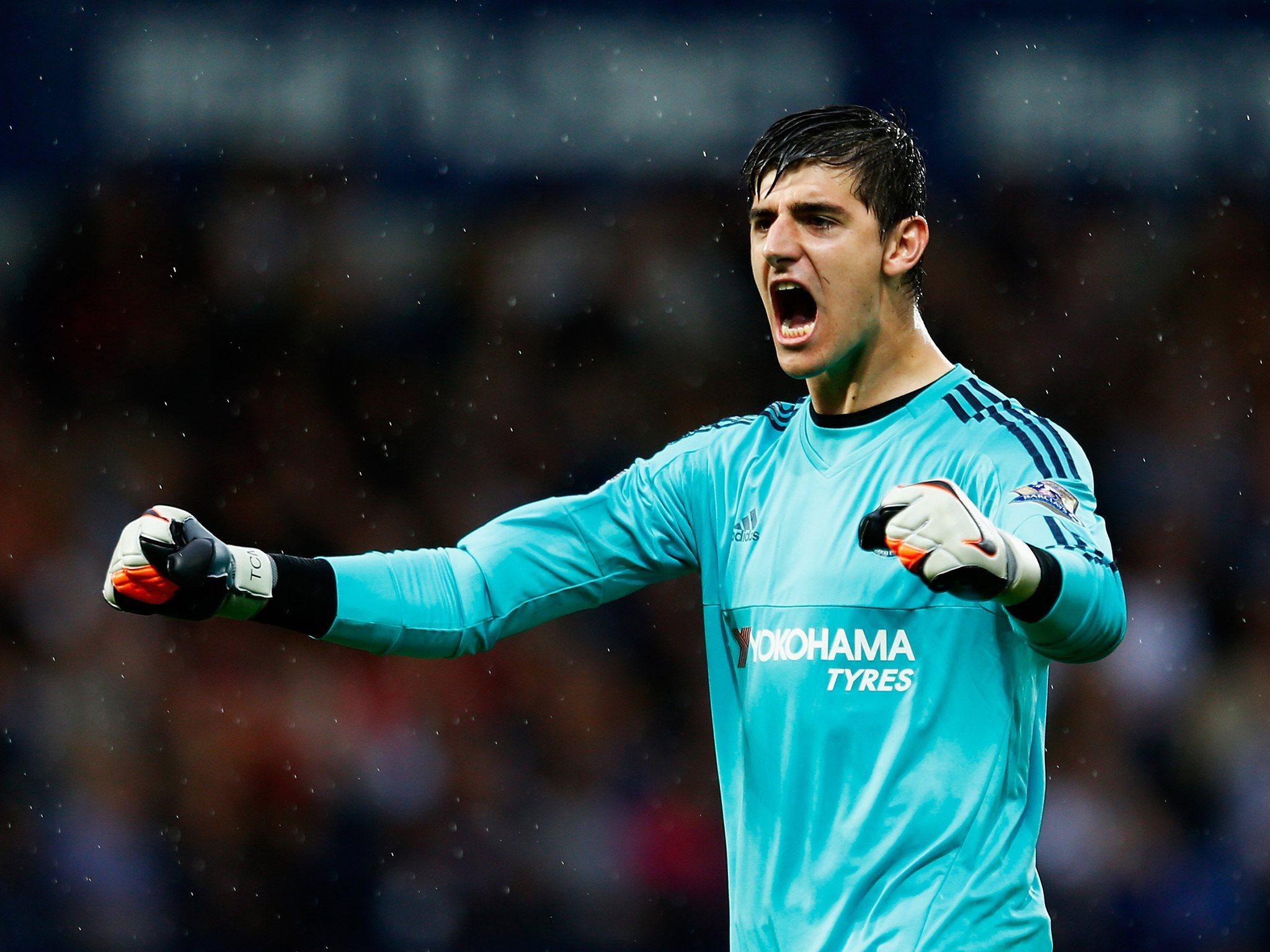 Download wallpapers Thibaut Courtois, goalkeeper, footballers