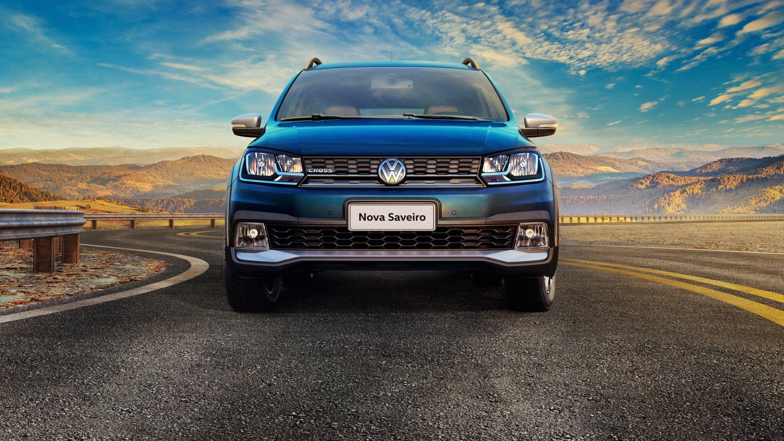 Wallpapers Volkswagen Saveiro Cross CD, pickup, blue, Cars & Bikes