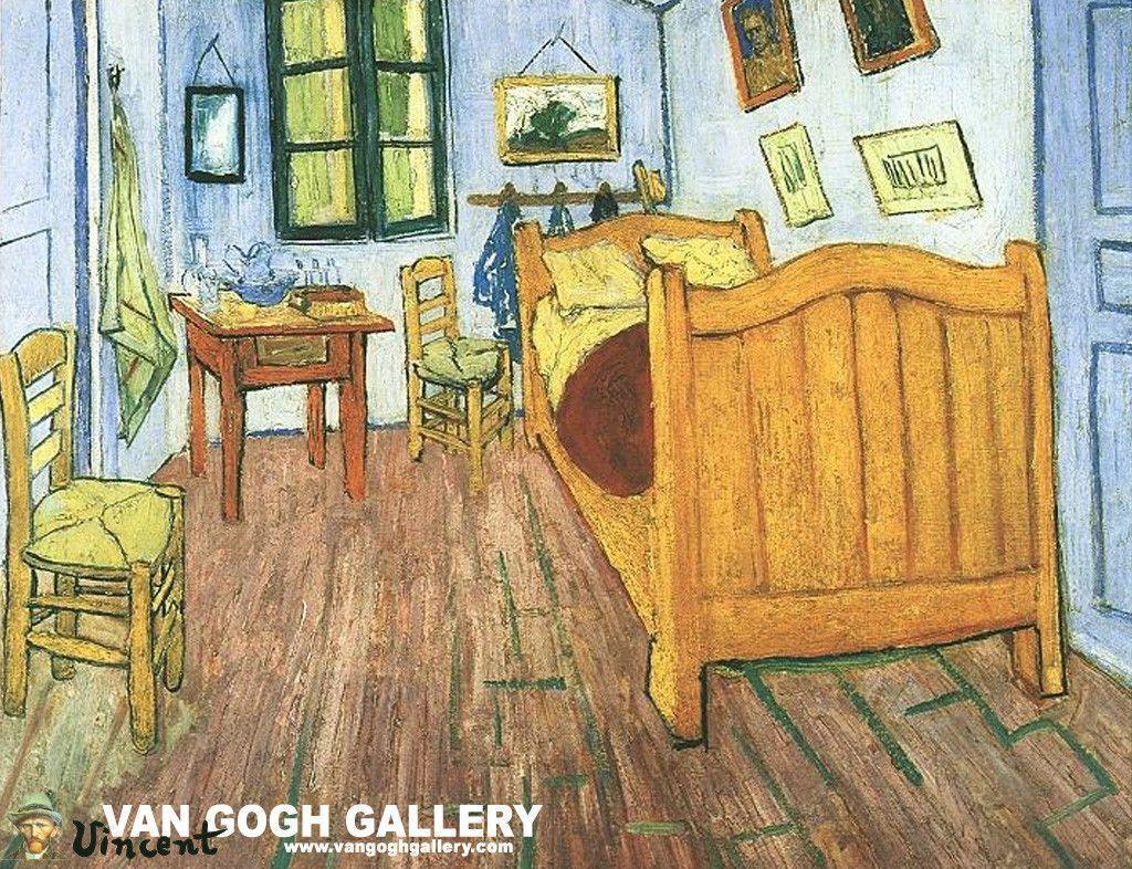 Van Gogh Bedroom Painting Desktop Wallpapers