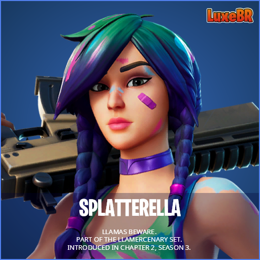 Splatterella Fortnite wallpapers