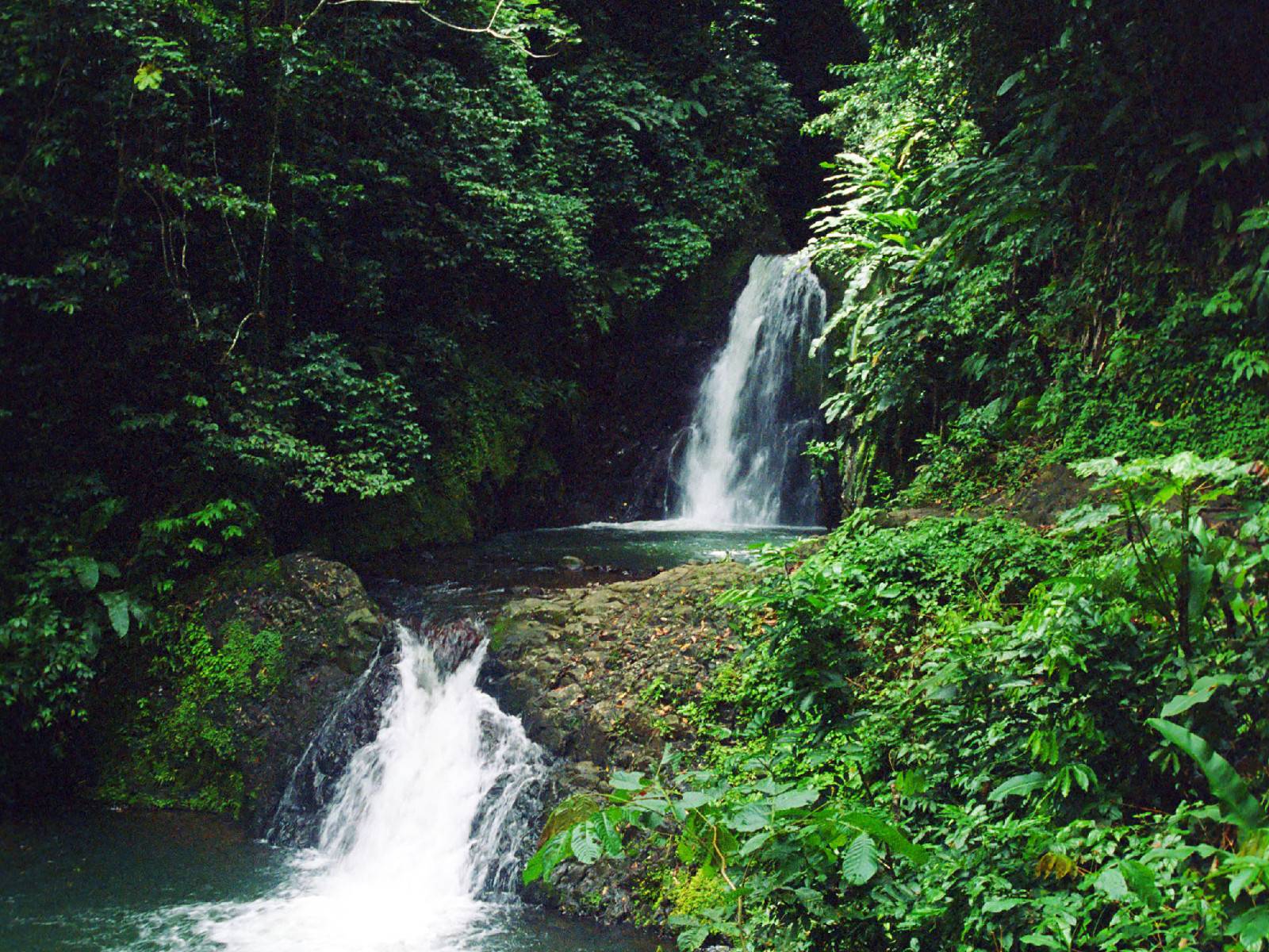 grenada waterfall backgrounds wallpapers