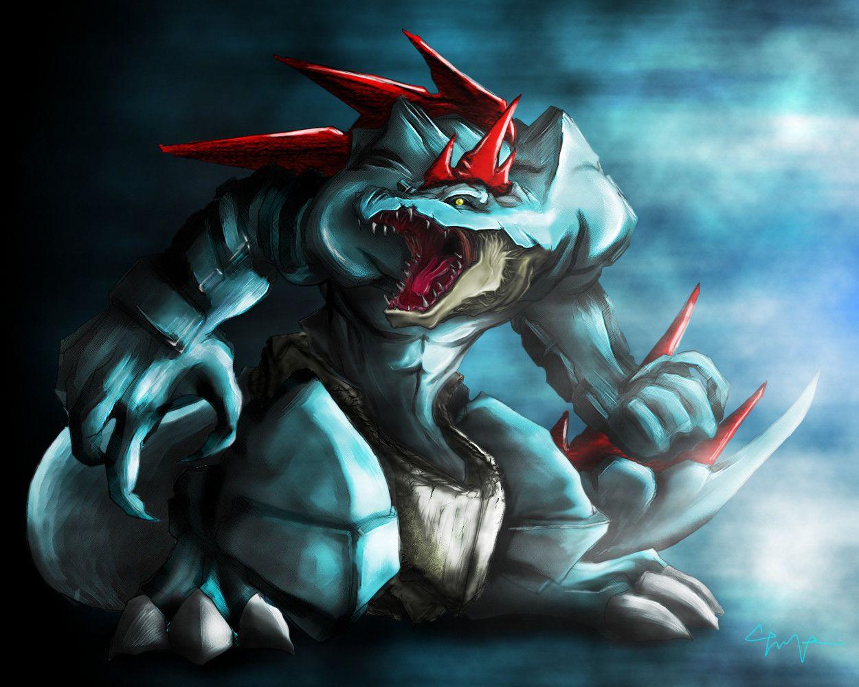 Most amazing Feraligatr alternative art I’ve ever seen. : pokemon