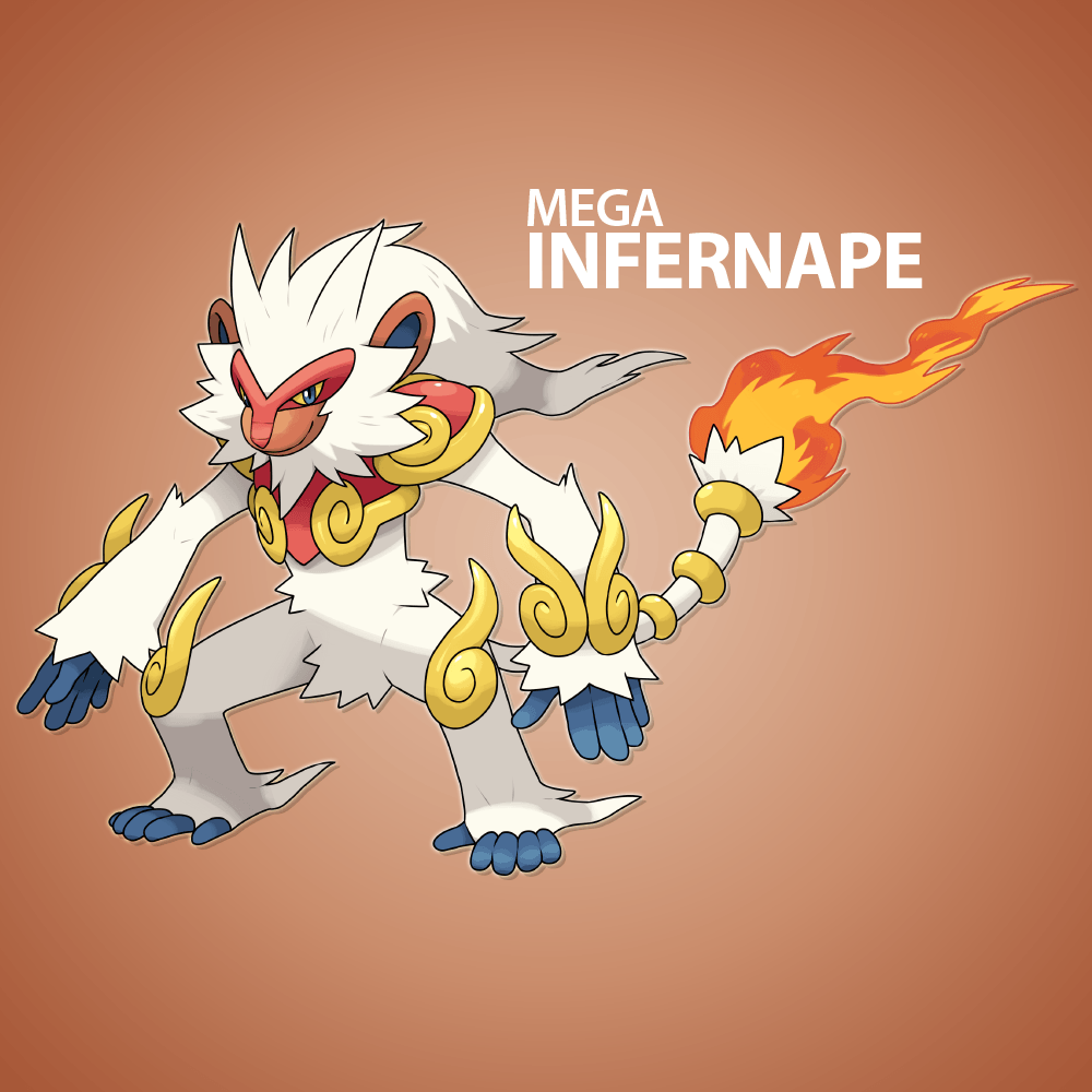 Mega Infernape by zerudez