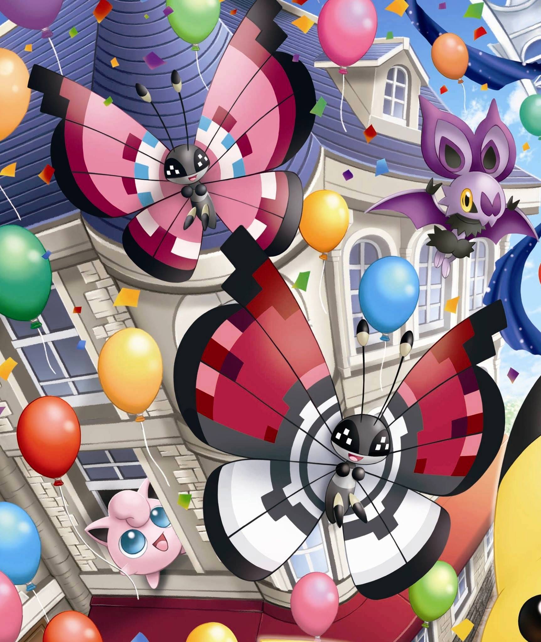 Pokémon image PokéBall Pattern Vivillon HD wallpapers and backgrounds