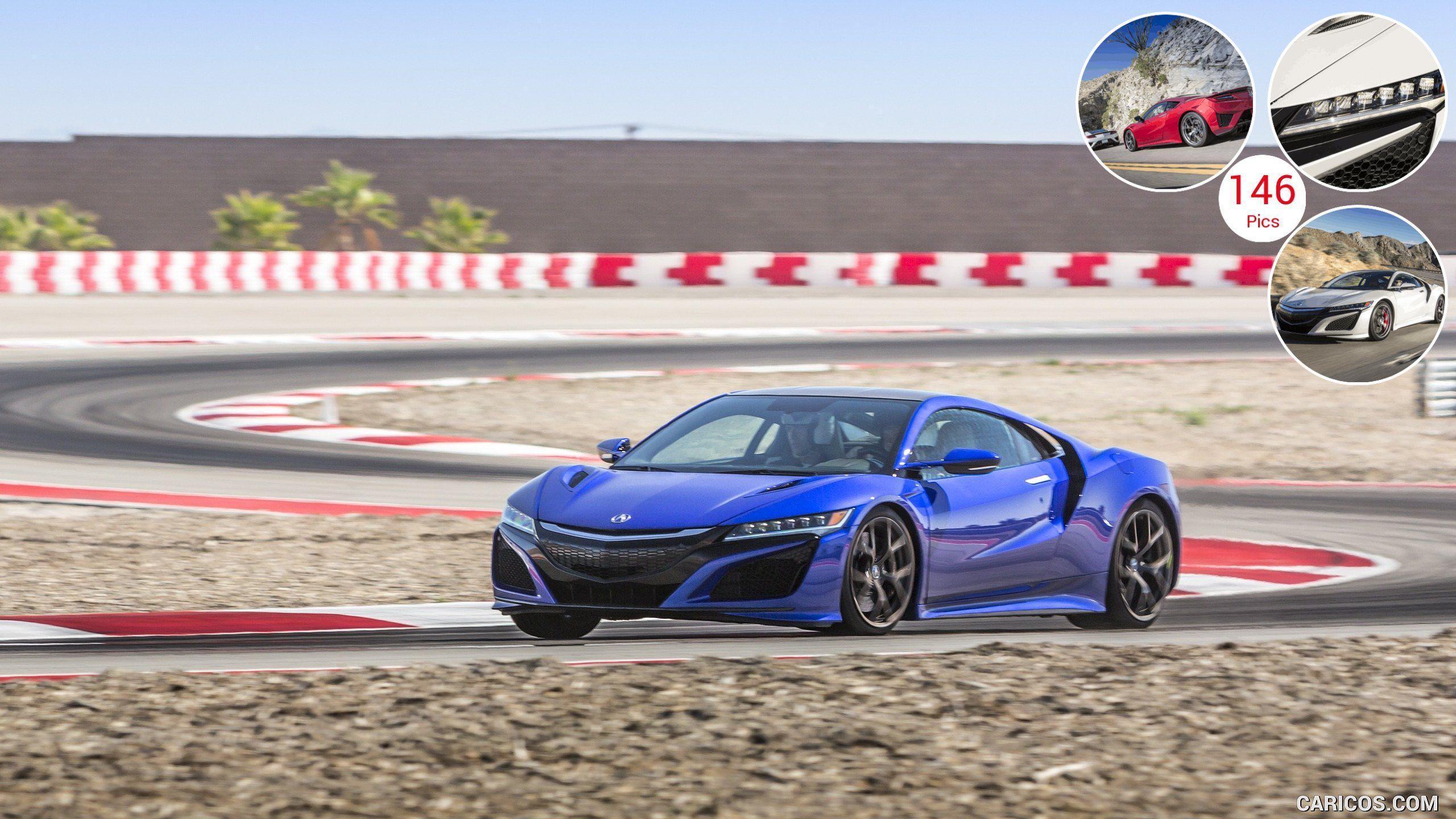 2017 Acura NSX Blue