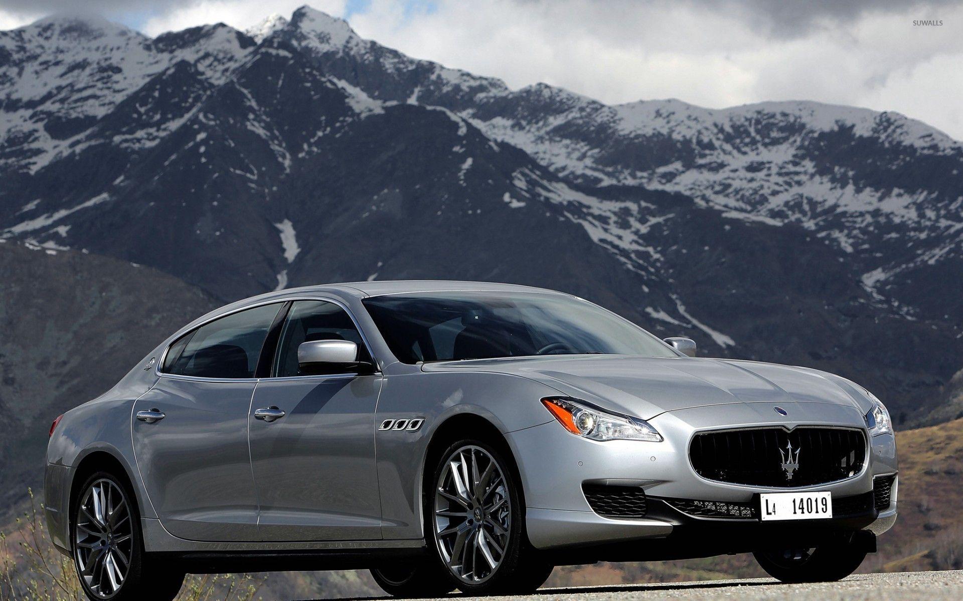 Silver Maserati GranTurismo wallpapers