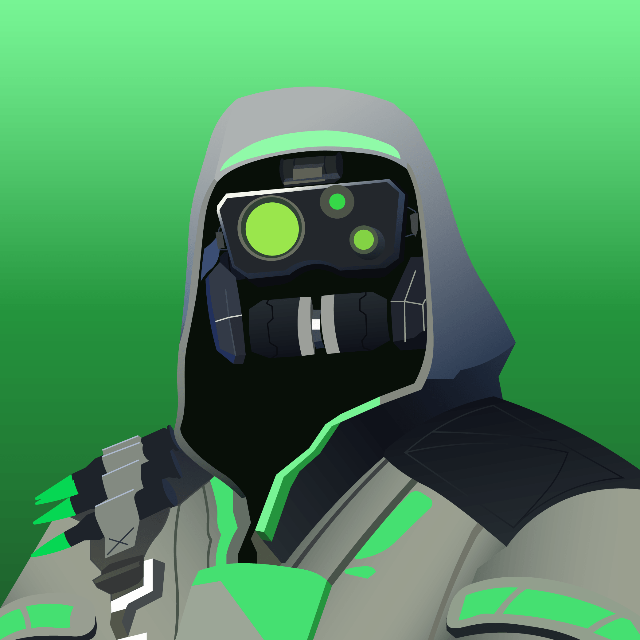 Vector Drawing of Archetype : FortNiteBR