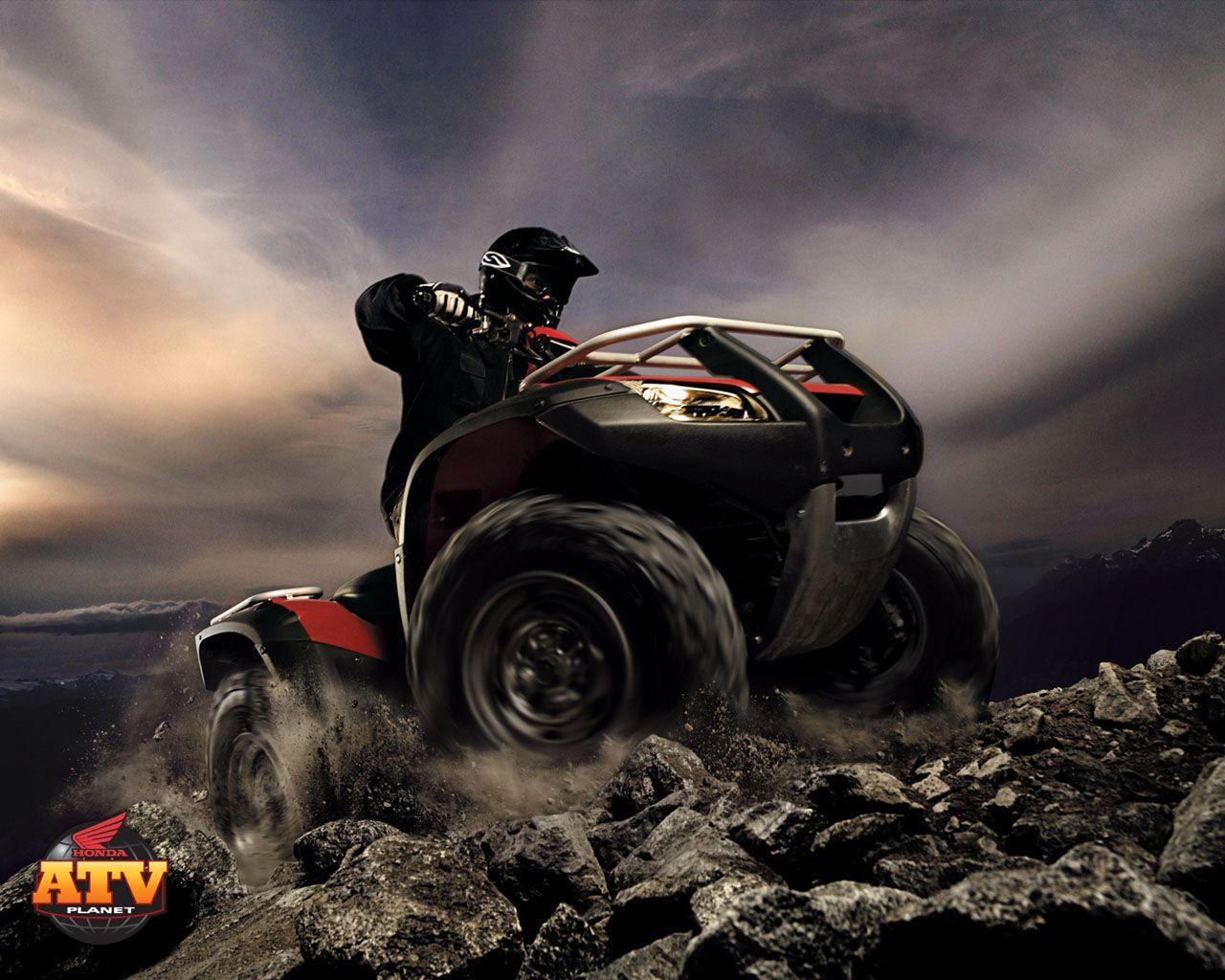 SRY269: Honda ATV Wallpapers, Honda ATV Backgrounds In Best