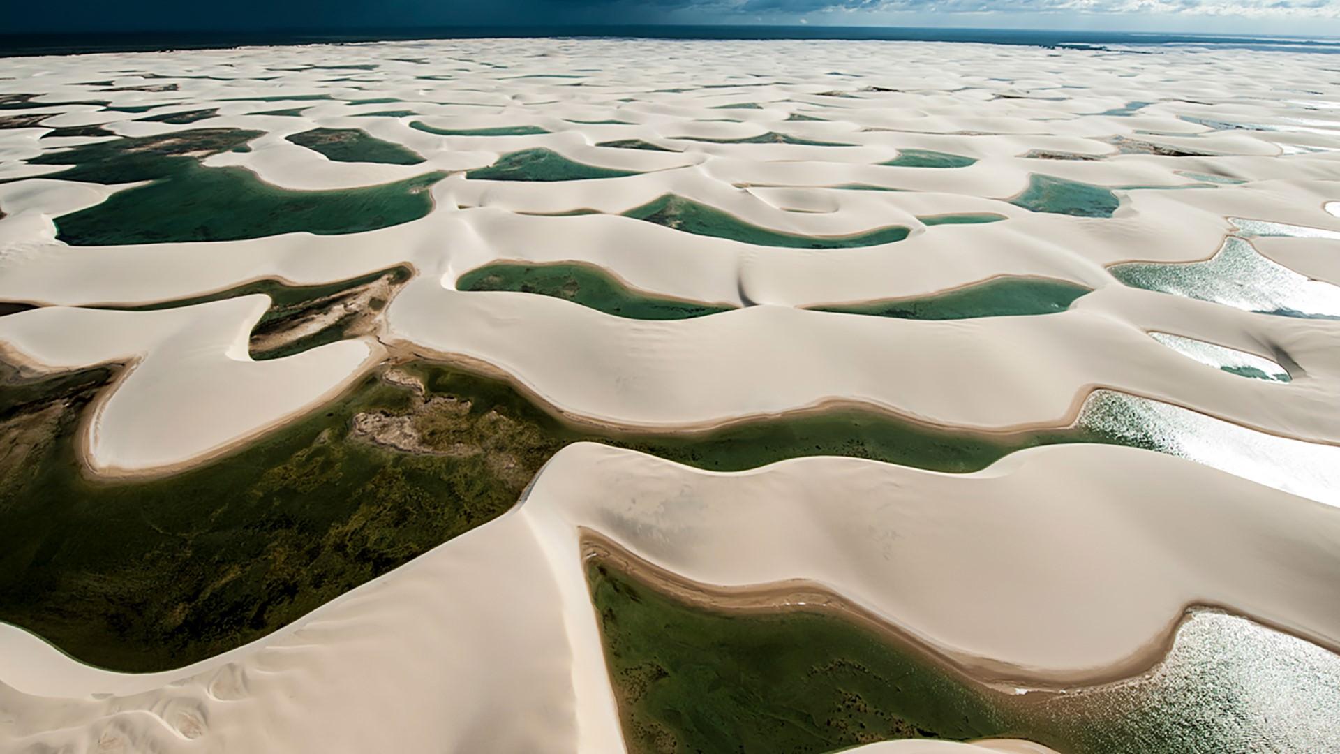 Wallpapers Of The Lencois Maranhenses National Park In Brazil