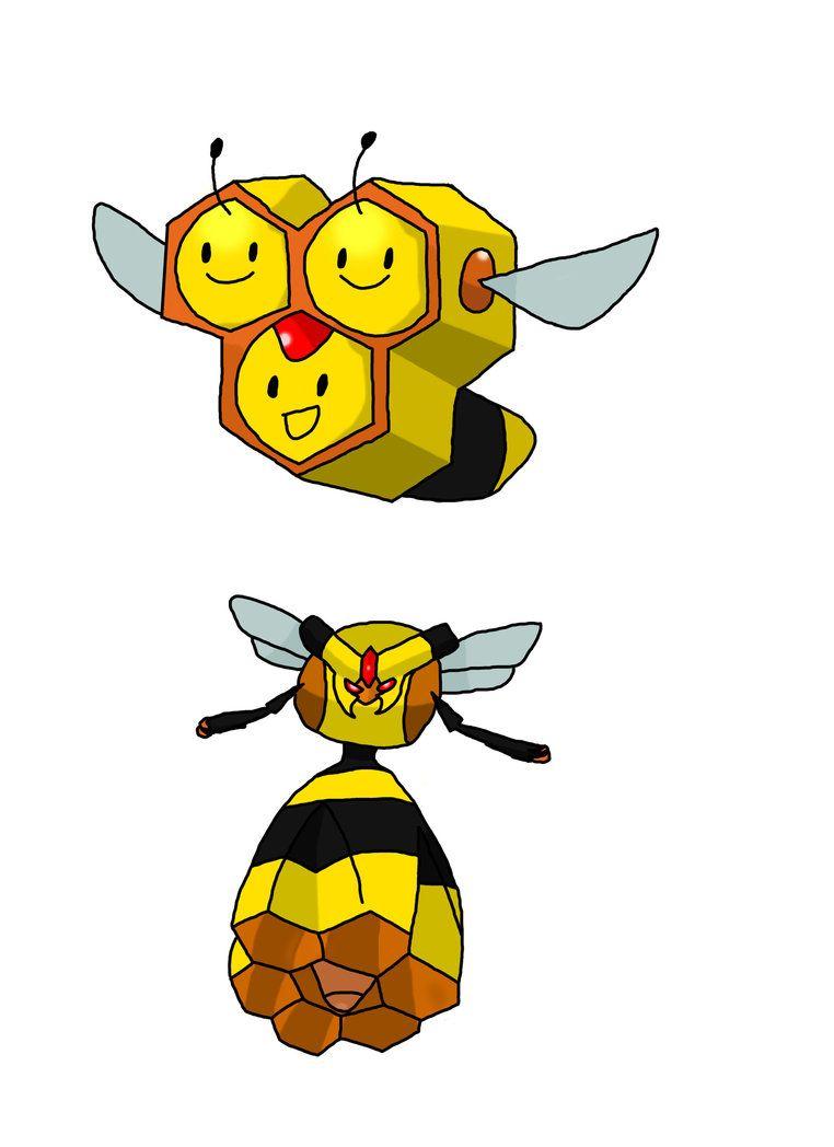 Combee and Vespiquen by Hello