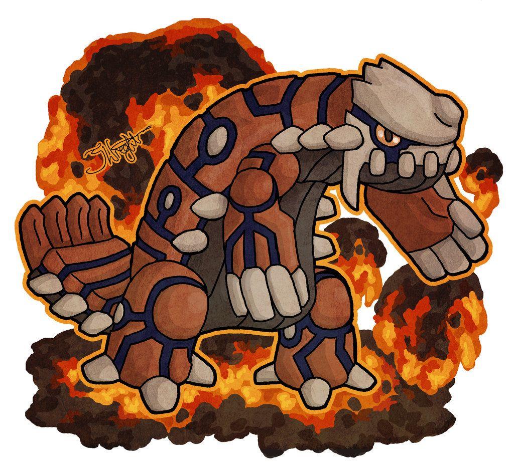 Heatran x Groudon by haha